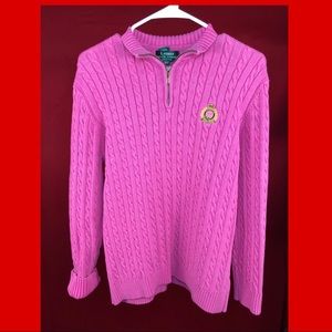 Ralph Lauren long sleeve pink sweater